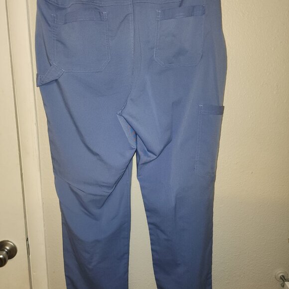 dickies balance ciel blue scrubs large - Picture 4 of 6